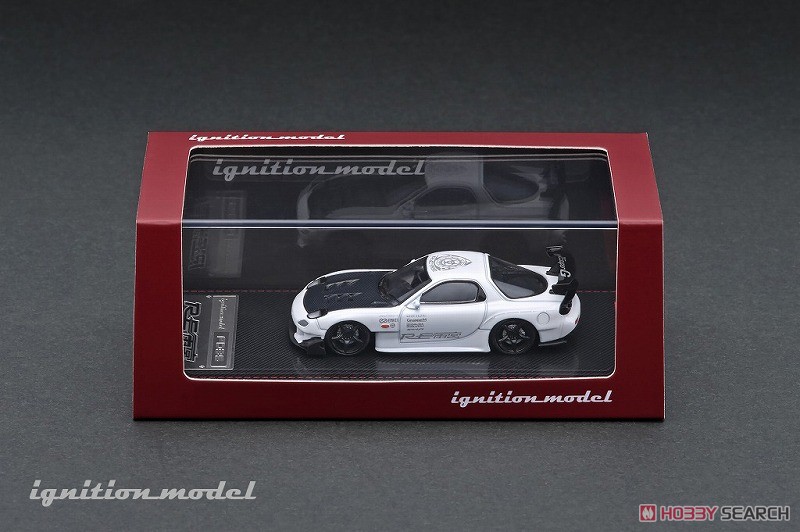 Mazda RX-7 (FD3S) RE Amemiya White (ミニカー) パッケージ1