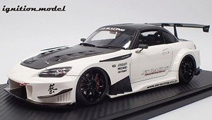 J`S RACING S2000 (AP1) Pearl White (ミニカー)