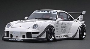 RWB 993 Pearl White (Diecast Car)