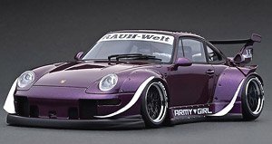 RWB 993 Purple Metallic (ミニカー)