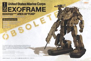 MODEROID USMC Exoframe: Reconnaissance Equipment (Plastic model)