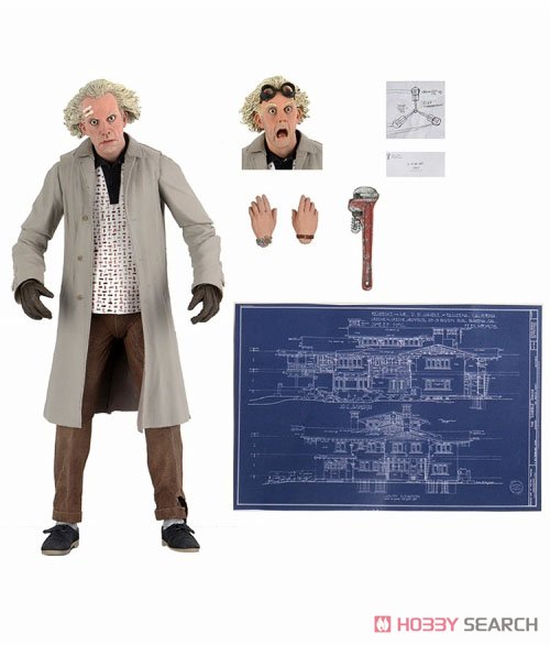 Back to the Future / Doc Dr. Emmett Lathrop Brown Ultimate 7 Inch Action Figure Tales from Space Ver. (Completed) Item picture1