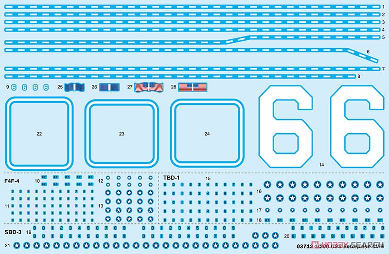USS Enterprise CV-6 (Plastic model) Other picture1