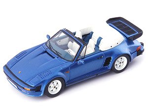 ポルシェ 911 SE フラットノーズ コンバーチブル 1988 ブルー (ミニカー)