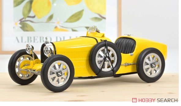 Bugatti T35 1925 Yellow (Diecast Car) Other picture1