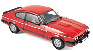 Ford Capri 2.8i Injection 1983 Red (Diecast Car)