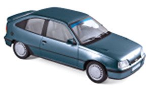 オペル カデット GSi 1987 メタリックブルー (ミニカー)