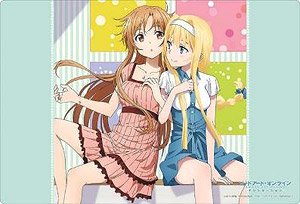 Bushiroad Rubber Mat Collection Vol.719 Sword Art Online Alicization [Asuna & Alice] (Card Supplies)
