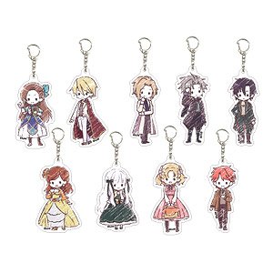 Acrylic Key Ring [My Next Life as a Villainess: All Routes Lead to Doom!] 01 Box (GraffArt) (Set of 9) (Anime Toy)