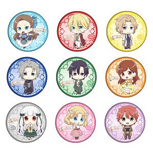 Can Badge [My Next Life as a Villainess: All Routes Lead to Doom!] 02 Box (Mini Chara) (Set of 9) (Anime Toy)