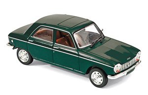 Peugeot 204 1966 Antique Green (Diecast Car)