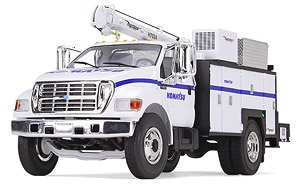 フォード F-650 メインテナー・サービスボディ付き `コマツ` (ミニカー)