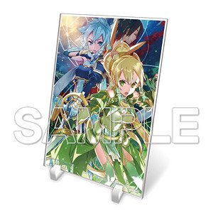 [Sword Art Online: Alicization - War of Underworld] Big Acrylic Stand Sinon & Leafa (Anime Toy)