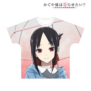 Kaguya-sama: Love is War? [Especially Illustrated] Kaguya Shinomiya `Going Out on a Rainy Day` Full Graphic T-Shirt Unisex M (Anime Toy)