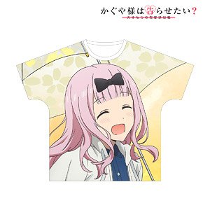 Kaguya-sama: Love is War? [Especially Illustrated] Chika Fujiwara `Going Out on a Rainy Day` Full Graphic T-Shirt Unisex S (Anime Toy)