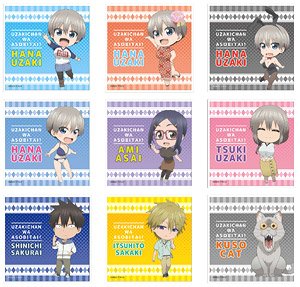 Uzaki-chan Wants to Hang Out! Trading Mini Towel (Set of 9) (Anime Toy)
