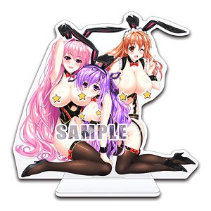 ユニオリズム☆カルテット A3-DAYS アクリルビッグフィギュア バニーB (キャラクターグッズ)
