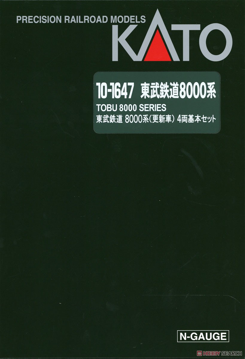 東武鉄道 8000系 (更新車) 4両基本セット (基本・4両セット) (鉄道模型) パッケージ1