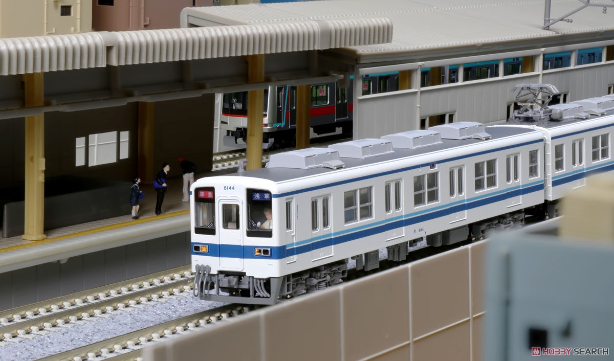 東武鉄道 8000系 (更新車) 4両増結セット (増結・4両セット) (鉄道模型) その他の画像6