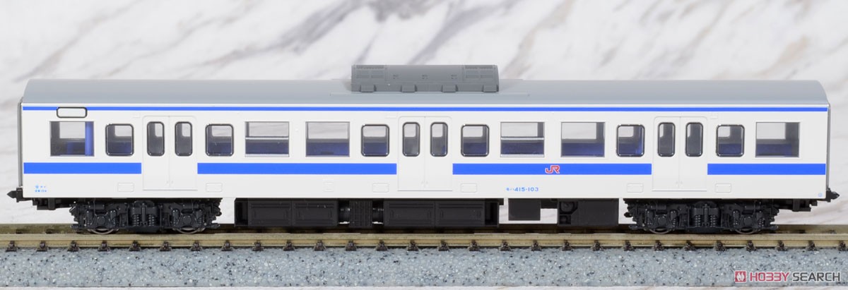 415系100番代 (九州色) 4両増結セット (増結・4両セット) (鉄道模型) 商品画像6