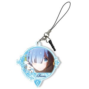 [Re:Zero -Starting Life in Another World-] Acrylic Earphone Jack Accessory Ver.2 Design 03 (Rem/A) (Anime Toy)