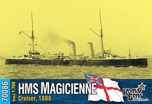 英・二等巡洋艦マジシャン・1889 (プラモデル)