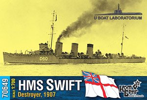 HMS Swift Destroyer 1907 (Plastic model)