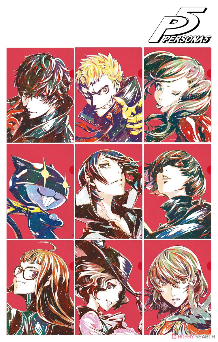 Persona 5 Skull Ani-Art Clear File (Anime Toy) Other picture1