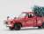 1976 ダットサン 620 ピックアップ トラック Coca-Cola w/ツリー (レッド) クリスマスオーナメント (ミニカー) 商品画像2