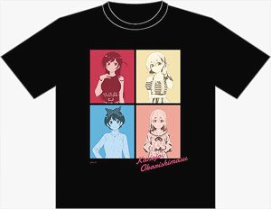 Rent-A-Girlfriend Assembly T-Shirt Black M (Anime Toy)