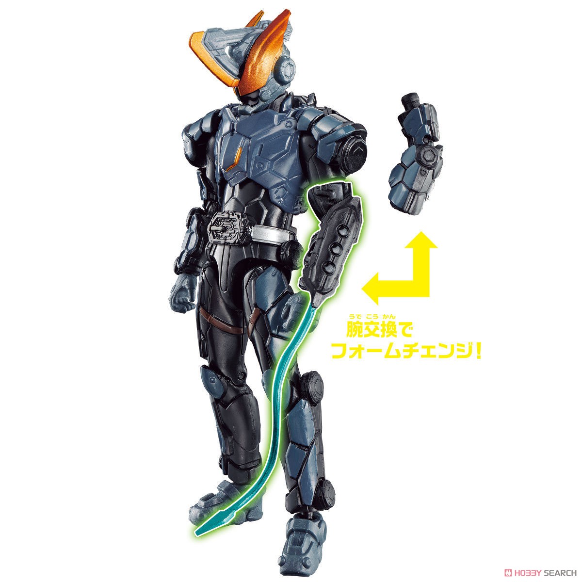RKF Kamen Rider Buster Genbu Shinwa & Genbu Jackun Form Change Set (Character Toy) Item picture5