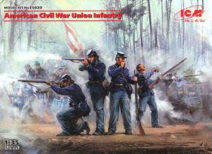 American Civil War Union Infantry (Plastic model)