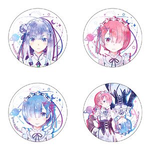 [Re:Zero -Starting Life in Another World-] Galaxy Series Can Badge (Set of 8) (Anime Toy)