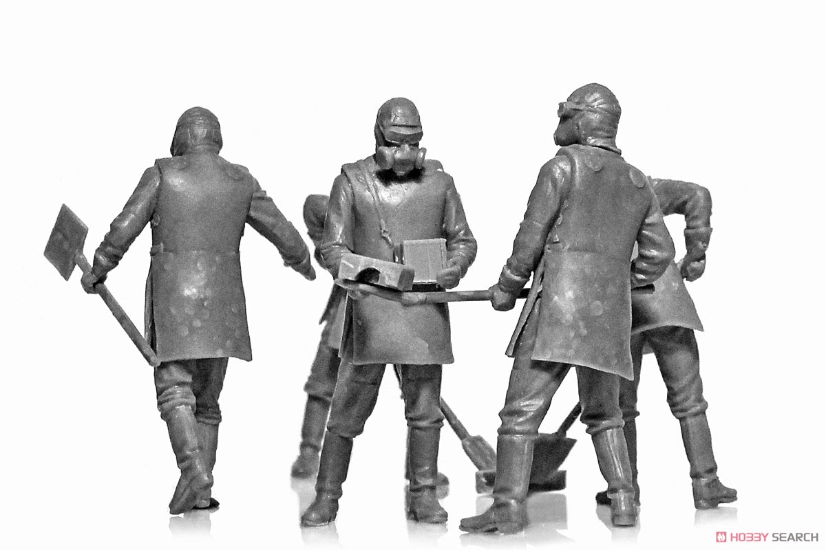 Chernobyl #3 Rubble Cleaners (5 Figures) (Plastic model) Item picture6