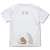 世界の終わりに柴犬と 石原雄先生デザイン ハルさん突撃 Tシャツ WHITE S (キャラクターグッズ) 商品画像2
