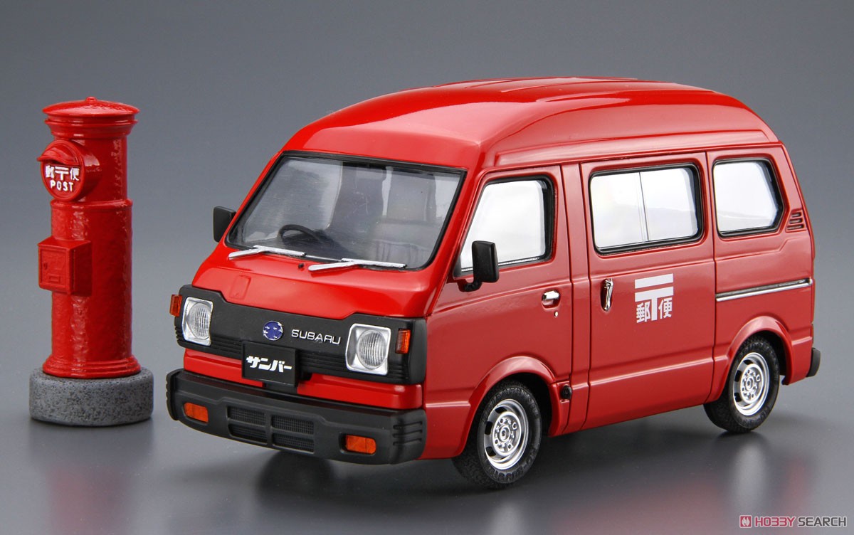 スバル K88 サンバー ハイルーフ4WD `80 郵便配達車 (プラモデル) 商品画像1