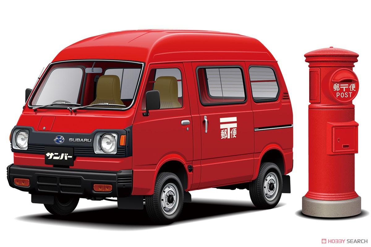 Subaru K88 Sambar High Roof 4WD `80 Mail Van (Model Car) その他の画像1