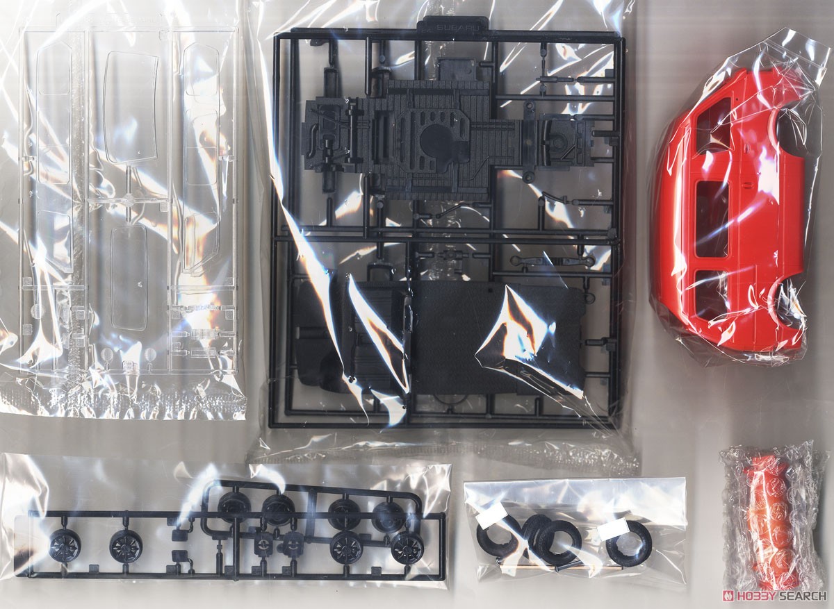 Subaru K88 Sambar High Roof 4WD `80 Mail Van (Model Car) 中身1