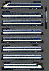 国鉄 0系 東海道・山陽新幹線 (大窓初期型・ひかり・博多開業時編成) 基本セット (基本・8両セット) (鉄道模型)