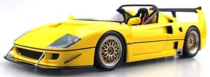 F40 LM Beurlys Barchetta Yellow (Diecast Car)