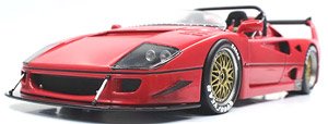 F40 LM Beurlys Barchetta Red (Diecast Car)