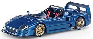 F40 LM Beurlys Barchetta Blue (Diecast Car)