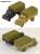 WWII German Arny Military Vehicles Set 1 (Plastic model) Item picture5