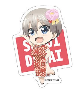 Uzaki-chan Wants to Hang Out! Acrylic Badge D (Anime Toy)