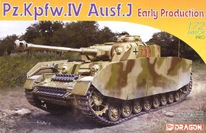 WW.II ドイツ軍 IV号戦車J型 初期生産型 (プラモデル)