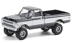 1969 Chevrolet K10 (Black / Gray) (Diecast Car)