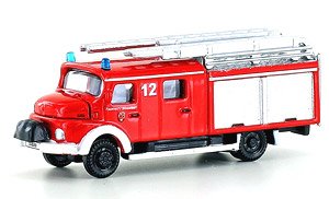 (N) Minis MB LF 16 Ts Feuerwehr Dusseldorf (LF 16-TS euerwehr Dusseldorf) (Model Train)