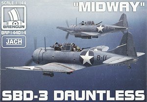 SBD-3 Dauntless Midway (Plastic model)