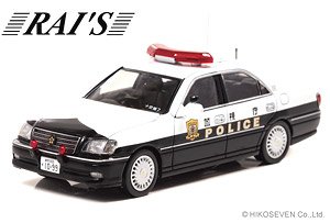 Toyota Crown (JZS175) 2007 Metropolitan Police Traffic Department Mobile Traffic Unit (10 Kou 7) (Diecast Car)