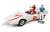 Speed Racer Mach 5 w/Speed Racer & Chim Chim Figurines (Diecast Car) Item picture1